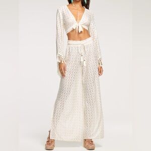 Ramy Brook Glora Cover up Pants Size Large NWT
